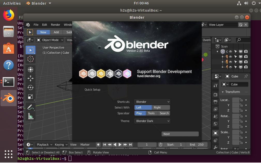 Blender Beta 2.8
