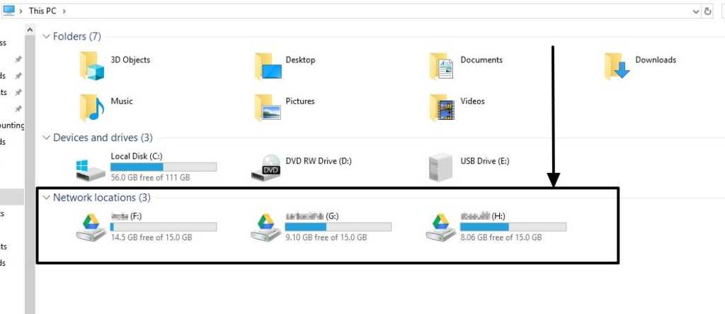 How to Map cloud storage as a network drive or local drive on Windows 10