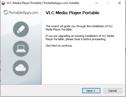 VLC Media player portable