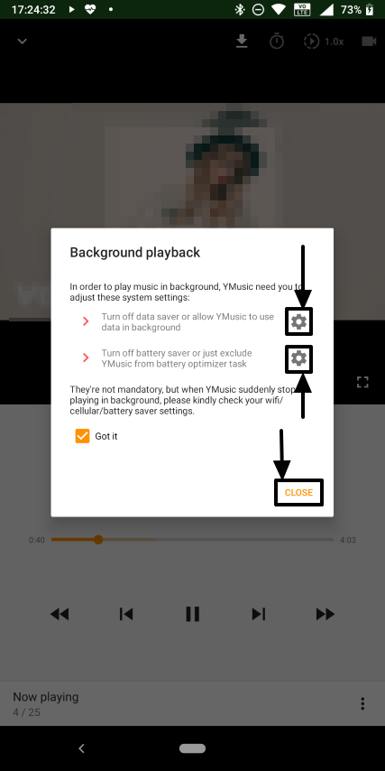 How to play YouTube music in the background on Android, with Ymusic - H2S  Media