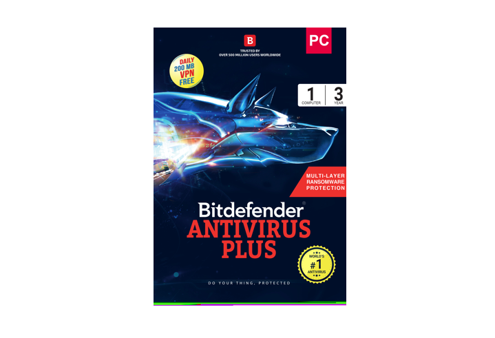 Bitdefender Antivirus Plus 2019 announced at ₹ 225 -1 Year and ₹ 399 -3 Years