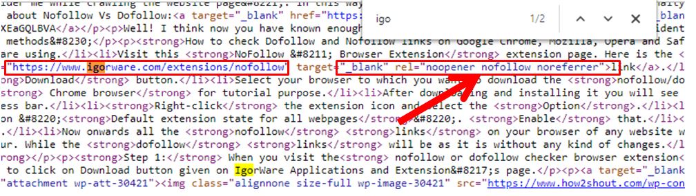 How Can I Check if a Link is DoFollow or NoFollow in Chrome