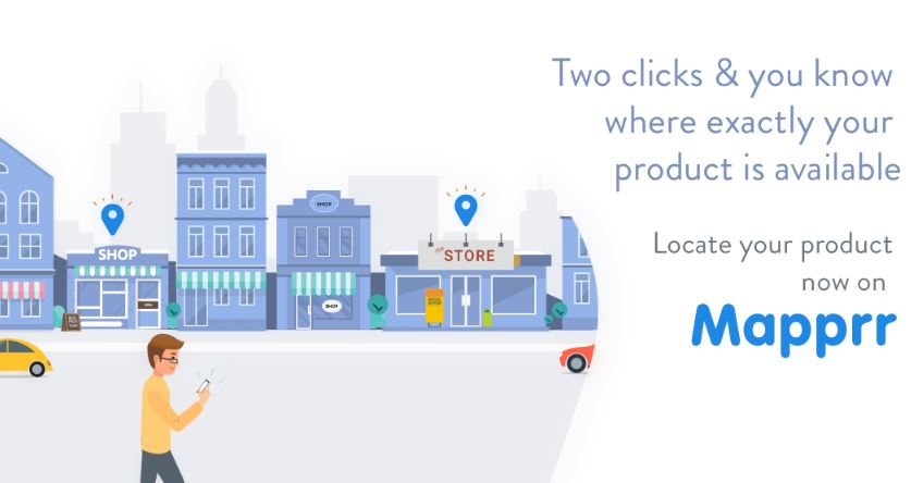 Mapprr brings Live Product Availability coupled with 60 Minutes Delivery.