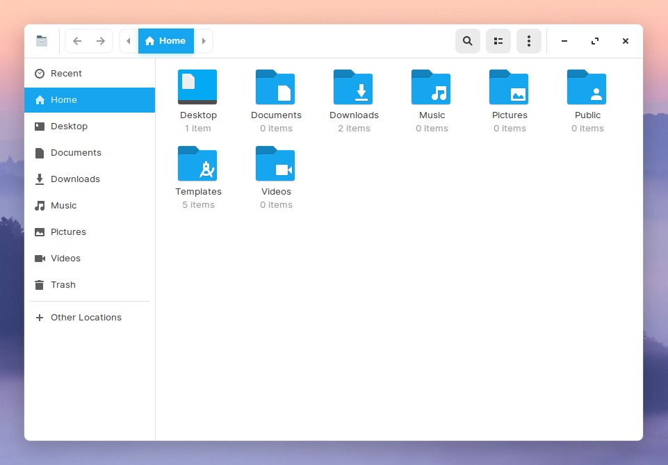 New desktop theme Zorin 15 OS