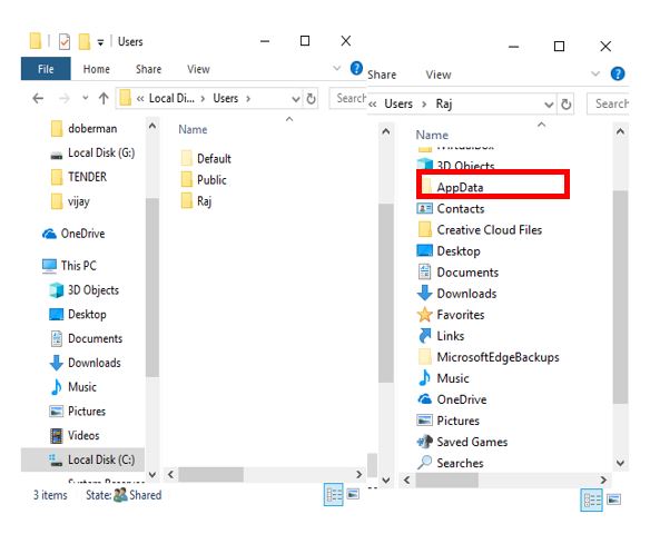 access Linux files from Windows subsystem on Windows 10