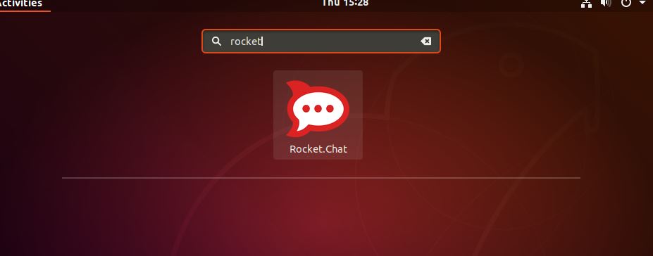 Rocket chat client install on Ubuntu