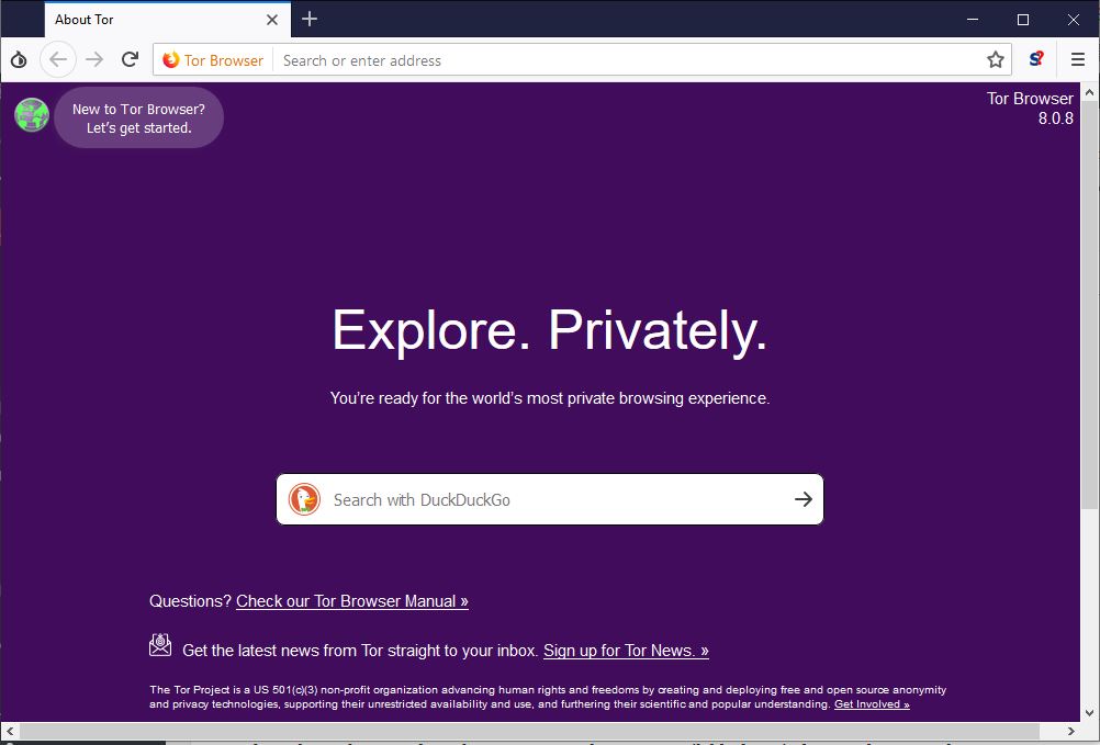 Tor Browser open source windows