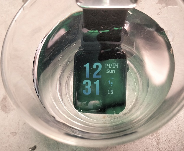 toreto Bloom smartwatch review water test