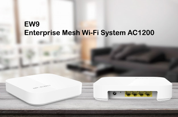 IP-COM brings EW9 AC-1200 Enterprise Mesh WiFi system