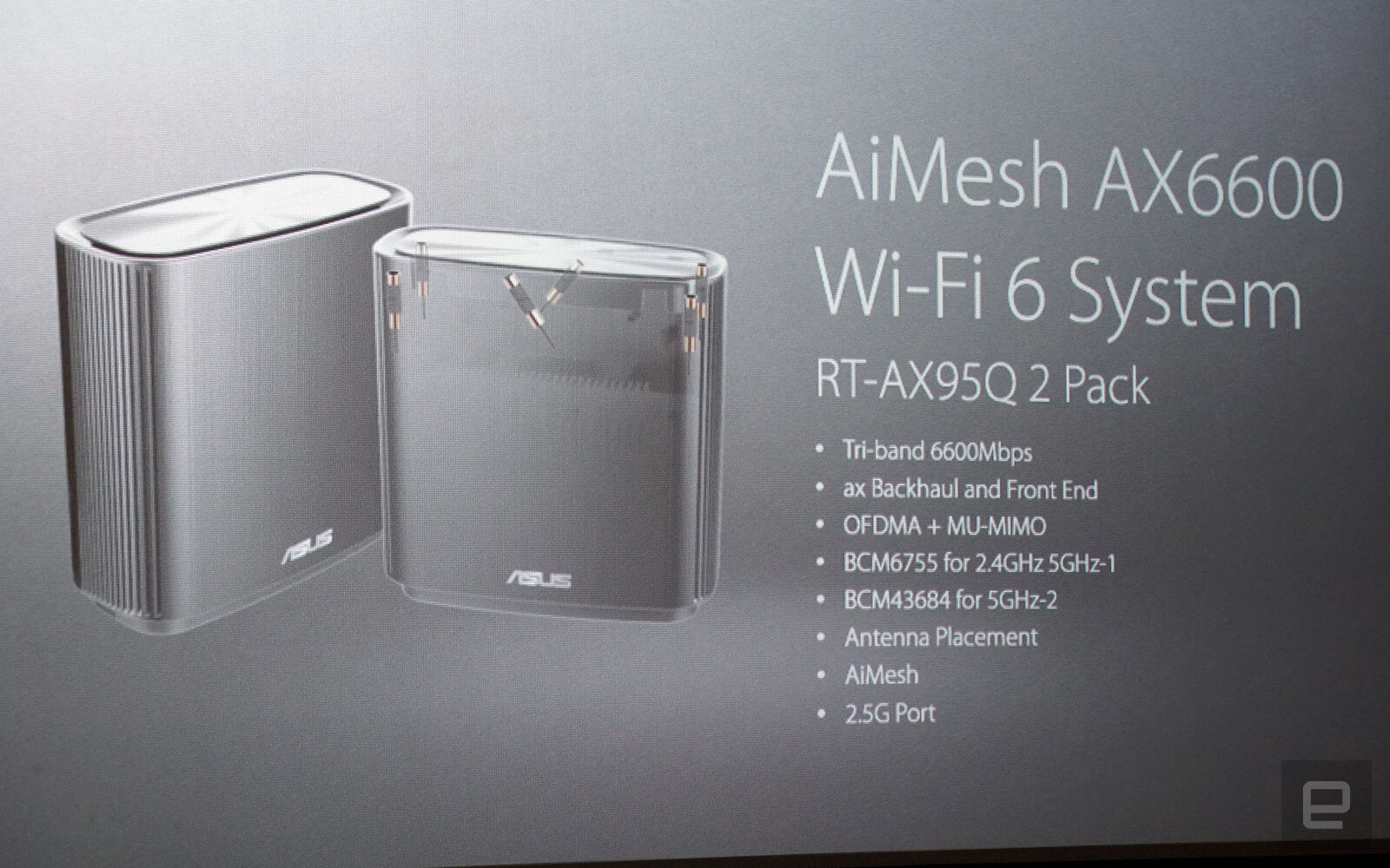 ASUS AiMesh AX6600 WiFi 6 system
