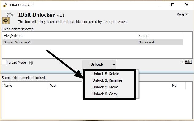 IObit Unlocker 4
