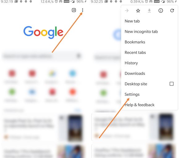 Turn off chrome notifications Android