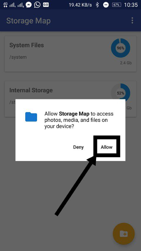  Storage Map disk space analyzer for Android 2