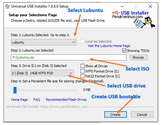 stak Modstander Muligt How to install Lubuntu Linux OS on PC via USB stick/drive