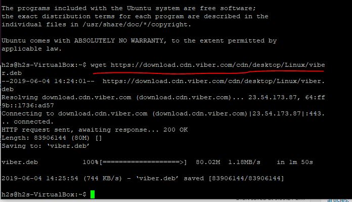 Download Viber Linux Debian packages for Ubuntu