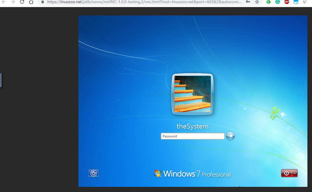 Online Windows 7 Virtual Machine