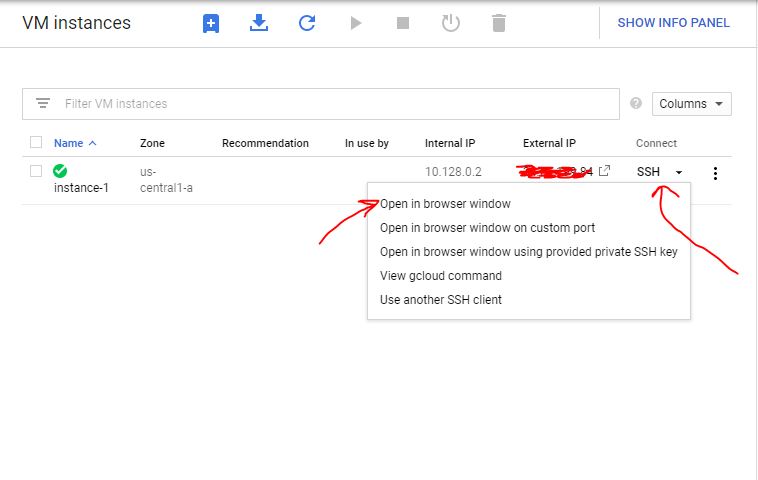 to install Discourse Connect to VM instace using SSH
