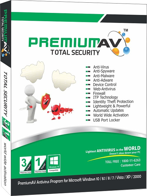 PremiumAV Launches World Lightest Total Security Anti-virus