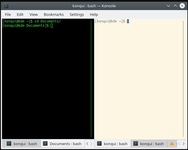 Konsole Terminal for Linux