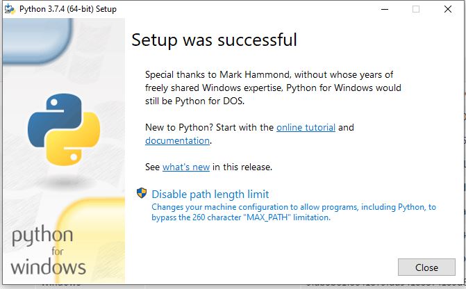 how to install numpy in python 3.7 windows 10