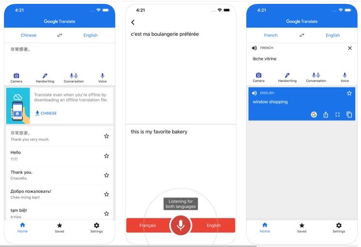use Google Translate app offline Android & iPhone