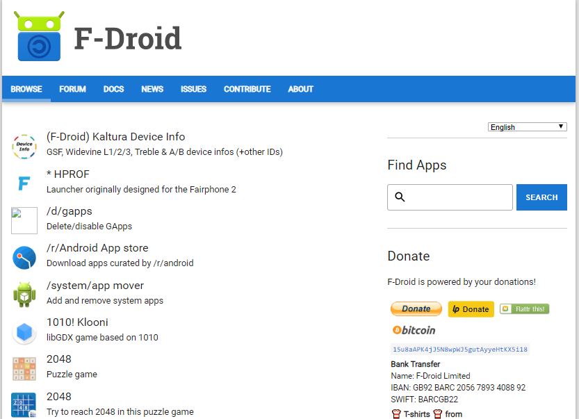 F-Droid-open-source-APK-Website