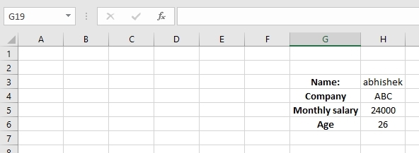 vlookup formula in Microsoft excel with example