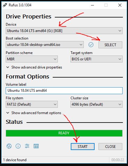 skovl Far Som How to Create a Bootable USB from Ubuntu ISO - H2S Media