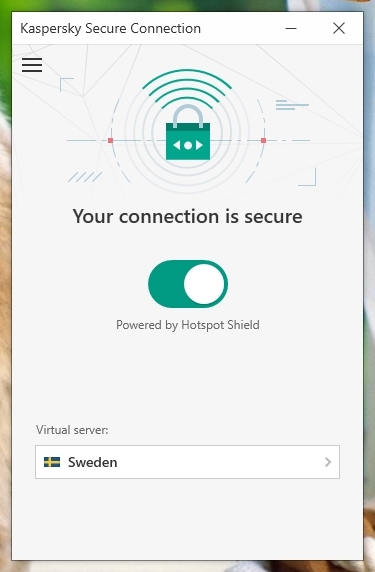 Kaspersky secure connection