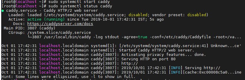 Caddy web Server tutorial with Automatic HTTPS