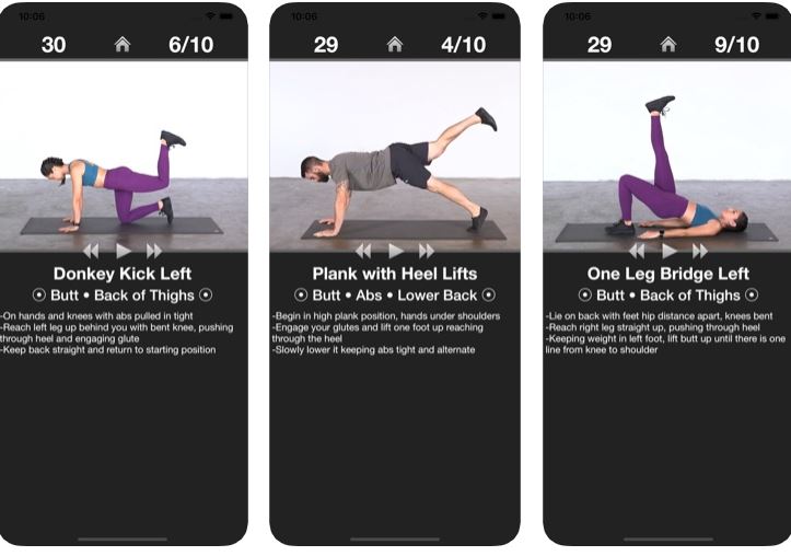 best workout apps for womenDaily-Butt-Workout-Trainer
