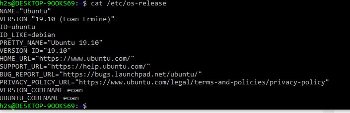 Finally we have Ubuntu 19.10 from Ubrunu 18.04