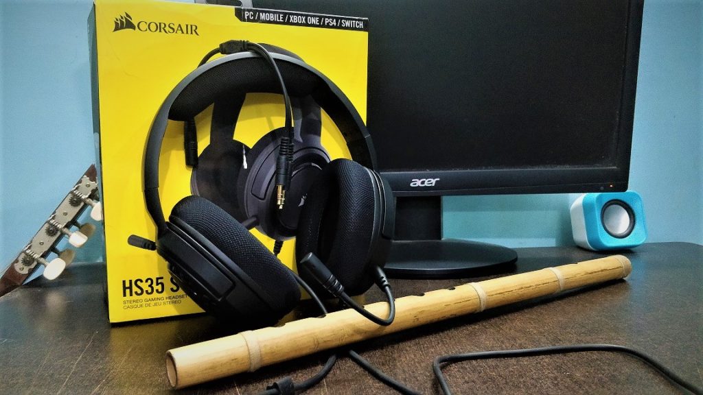HS35 headset of Corsair review