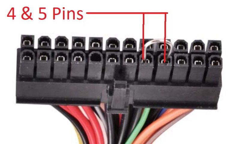 Jump Start your power supply using U clip to test motherboard SMPS