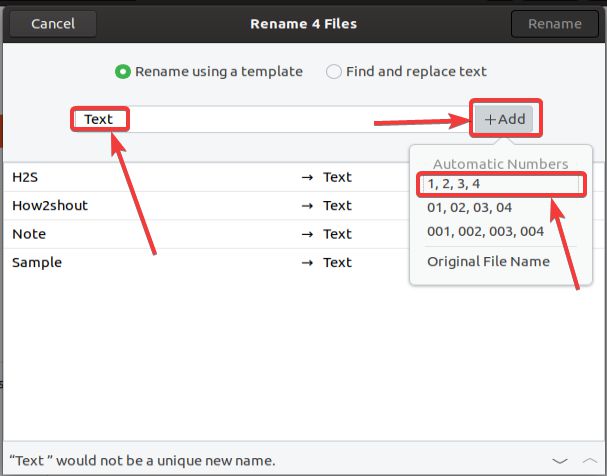 Batch rename multiple files on Ubuntu 20