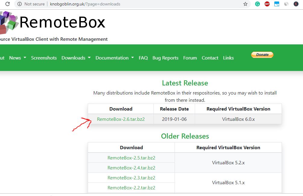 Downlaod RemoteBox Open Source VirtualBox Client with Remote Management