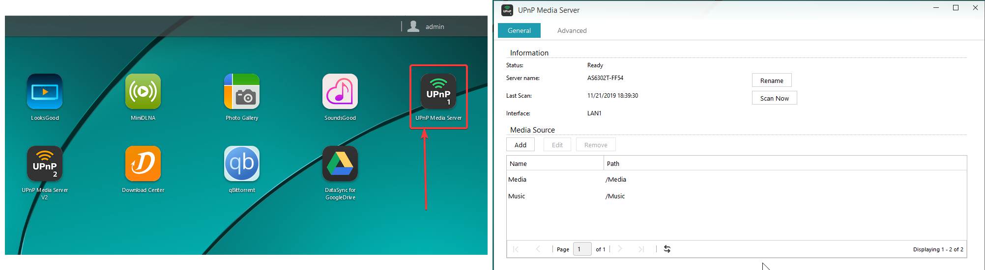 UPnP Media Server
