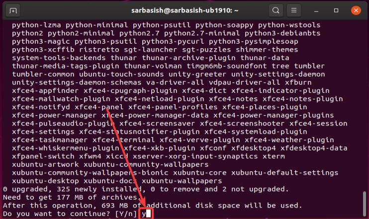 Install XUbuntu on Ubuntu