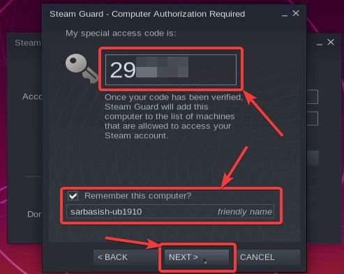 Steam Guard Computer Authorization required