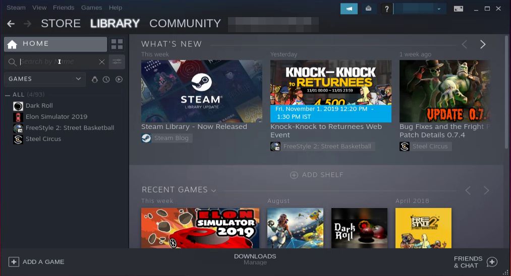  installed Steam on your Linux computer,