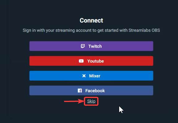 connect with your streaming account