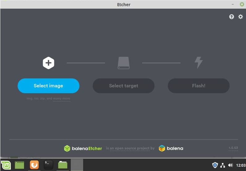 balenaEtcher rufus alternativer for Linux