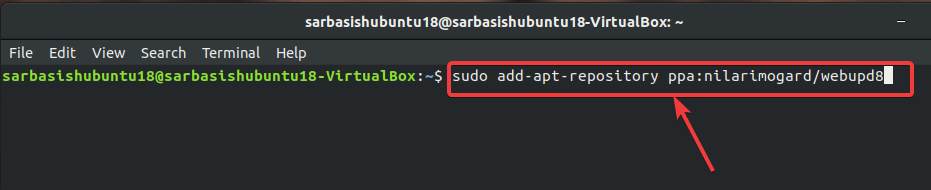 Add WoeUSB repository on Ubuntu/Debian