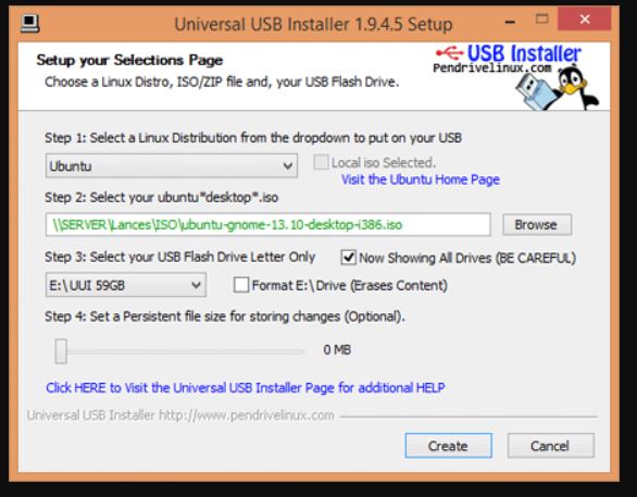 Universal USB Installer free bootable USB creator-min