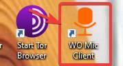 WO Mic client