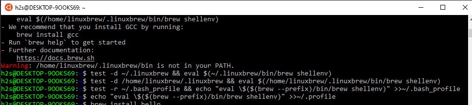 Add Homebrew to your system PATH