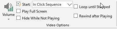 configure other playback options