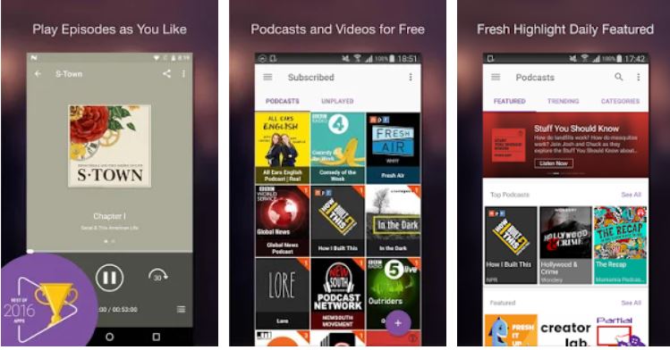 Podcast Player Android