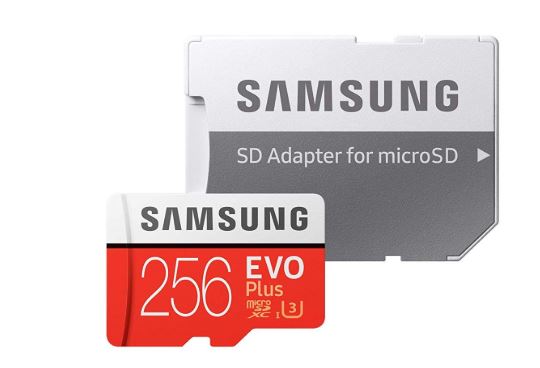 SAMSUNG micro SDXC 256 GB micro-sd