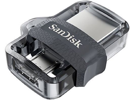 SanDisk Ultra Dual SDDD3-128G-G46 SDDD3-128G-i35 128 GB Pendrive